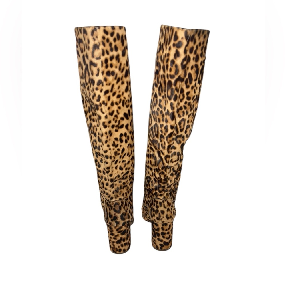 Gianni Bini Leather Leopard Print Boots 
Size 6 M - Picture 3 of 9